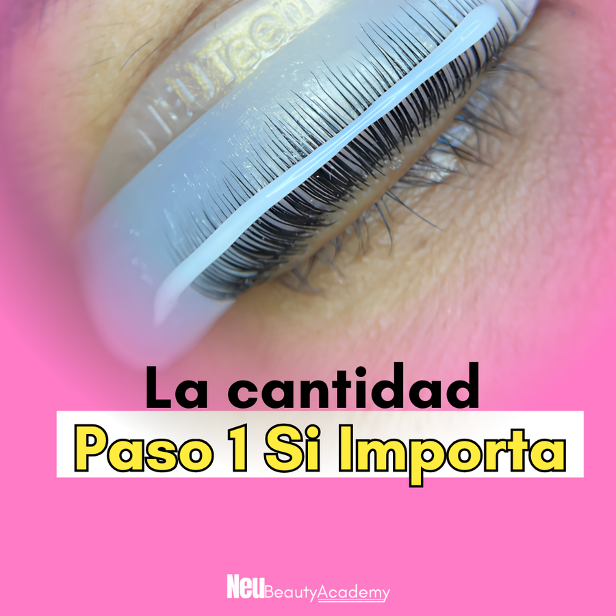 La cantidad si importa en PASO 1
