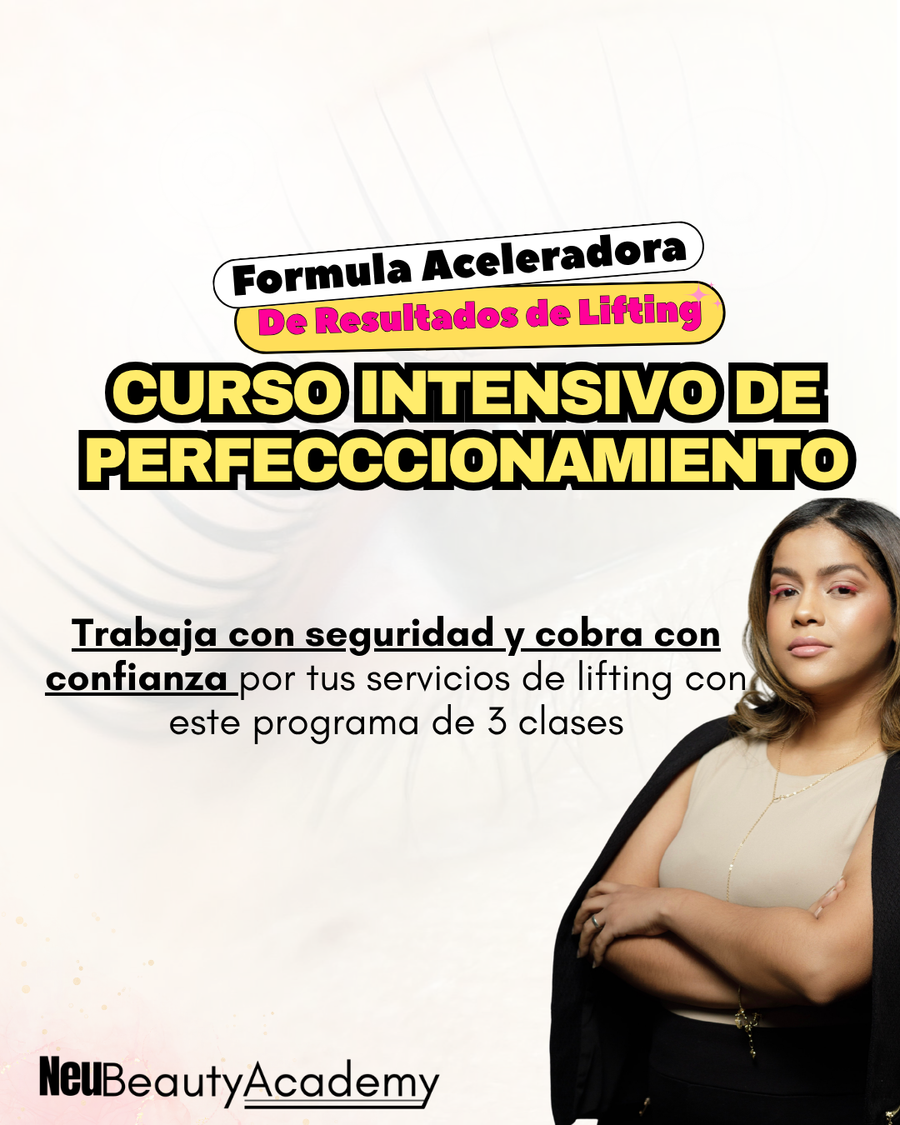 Curso Fórmula Aceleradora de Resultados de Lifting de NeuBeauty Academy