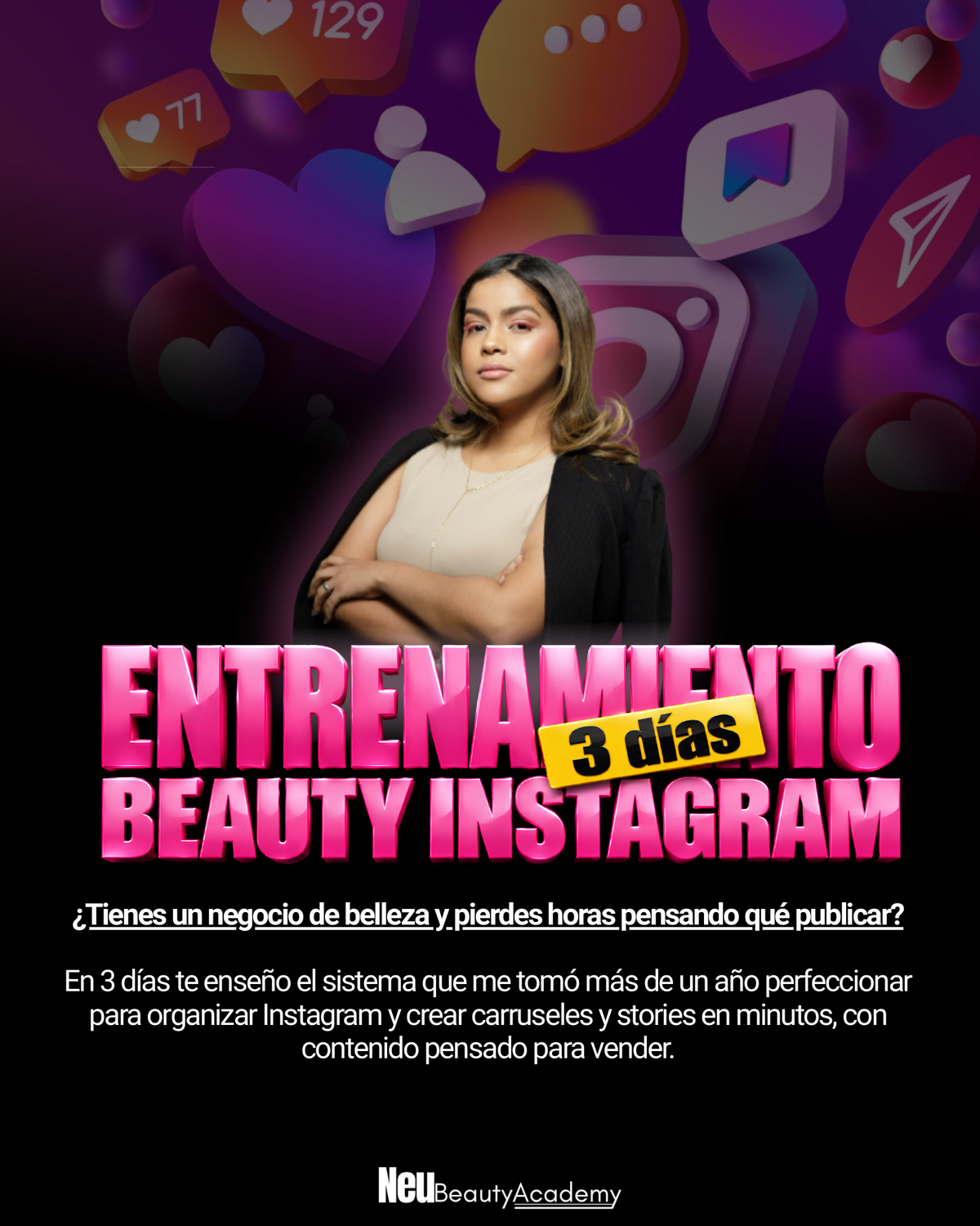 Entrenamiento Beauty Instagram - portada oficial